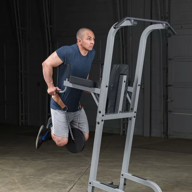 Wielofunkcyjna poręcz do ćwiczeń Body-Solid GKR82 ∙ drążek + dipy + oparcie ∙ 145 kg