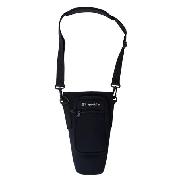 Przenośna torba etui na kubek termiczny 1200 ml neopren ∙ 2 kieszenie na zamek ∙ regulowany pasek na ramię