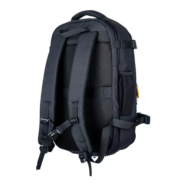 Plecak podróżny inSPORTline Wingmate 33–50 l ∙ regulowana pojemność ∙ otwarcie jak walizka ∙ kieszeń na laptopa 17,3" ∙ kabel do powerbanka