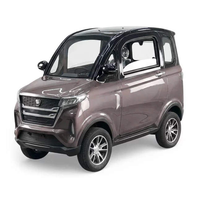 Czterokołowiec elektryczny W-TEC Tuligo II ∙ 2000W ∙ zasięg do 80 km ∙ prędkość 45 km/h ∙ nośność 150 kg ∙ 2 miejsca - Czerwony - Szary