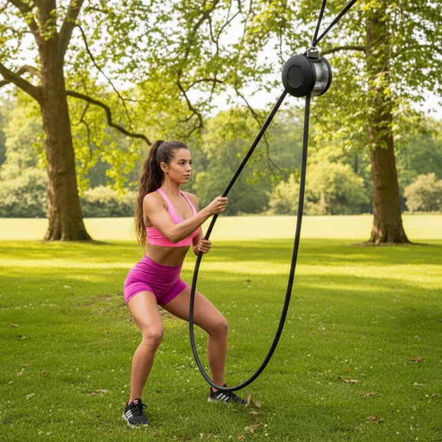 Lina oporowa niekończąca się inSPORTline Endlesso Pro ∙ 6 poziomów oporu ∙ 408 cm ∙ max 150 kg