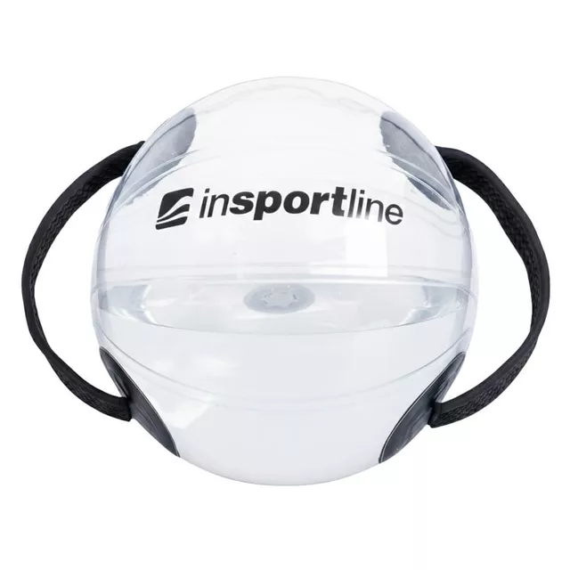 Wodna piłka obciążeniowa inSPORTline Flowball ∙ max 15 kg ∙ wypełniana wodą ∙ uchwyty