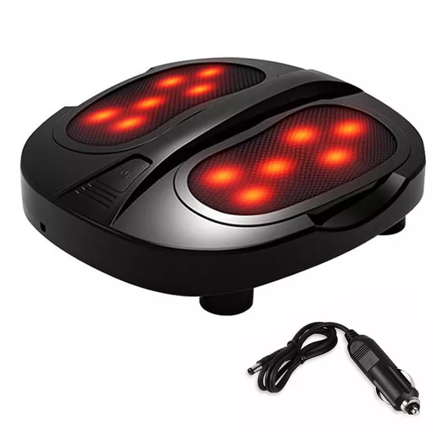 Masażer do stóp inSPORTline Zenvorix ∙ poprawa krążenia ∙ funkcja grzania ∙ 3 programy ∙ adapter do auta