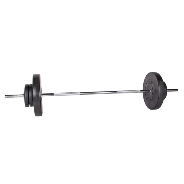 Zestaw treningowy: poręcze + gryfy + obciążenia inSPORTline CEM-180 (40 cm / 30 mm) ∙ 80 kg