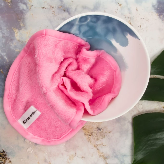 Ściereczka Reggi inSPORTline ∙ dwustronna mikrofibra (do demakijażu + złuszczania) ∙ wielokrotnego użytku