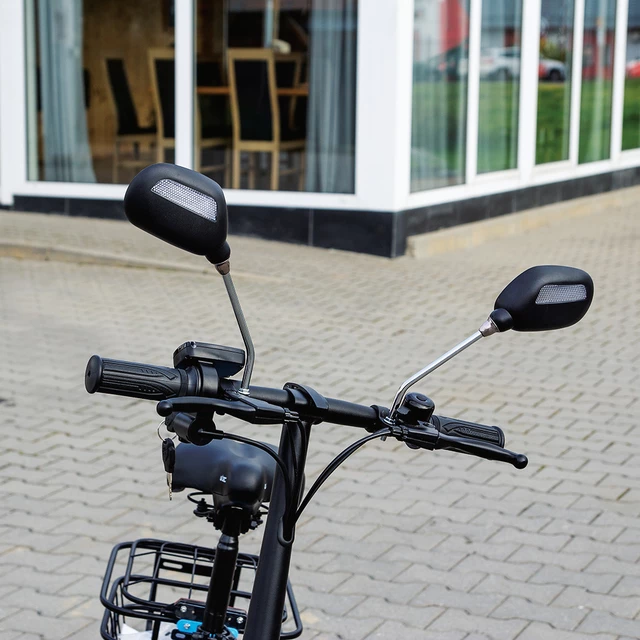 Hulajnoga elektryczna z siodełkiem W-TEC Billar II 500W ∙ koła 12″ ∙ 30 km zasięg - Czerwony