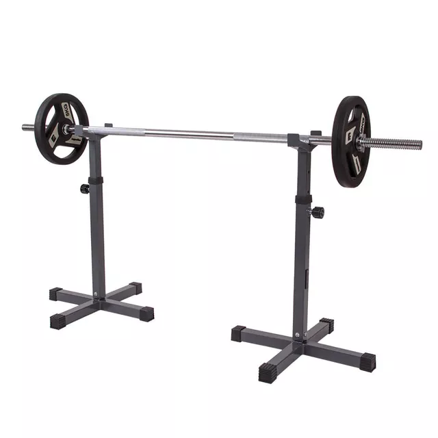 Dwuczęściowy stojak pod sztangę inSPORTline PW10 ∙ regulacja 61-93 cm ∙ rama 40×40 mm