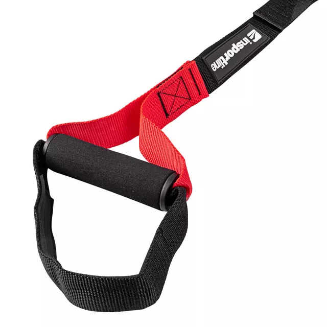 Zestaw taśm do ćwiczeń inSPORTline MultiTrainer XS ∙ uniwersalne mocowanie ∙ regulacja długości 100–232 cm
