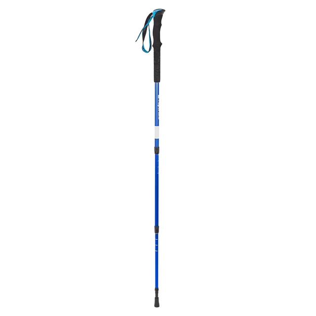 Kij trekkingowy inSPORTline Mirador ∙ lekki aluminiowy ∙ teleskopowy 3-częściowy ∙ regulacja 63-135 cm ∙ 285 g ∙ antypoślizgowe pianki