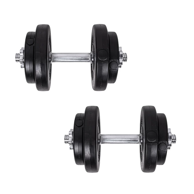 Poręcz stacjonarna + zestaw obciążeń inSPORTline Power Tower 3-50 kg ∙ wielofunkcyjna stacja + hantle
