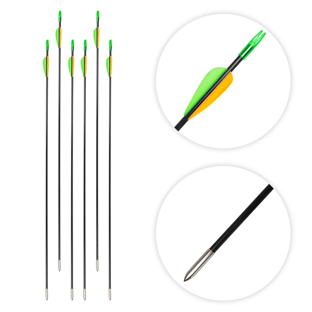 Zestaw łuczniczy inSPORTline Steepchuck 28 lbs ∙ łuk refleksyjny składany ∙ 6 strzał fiberglass ∙ mata celownicza ∙ dla prawo/leworęcznych