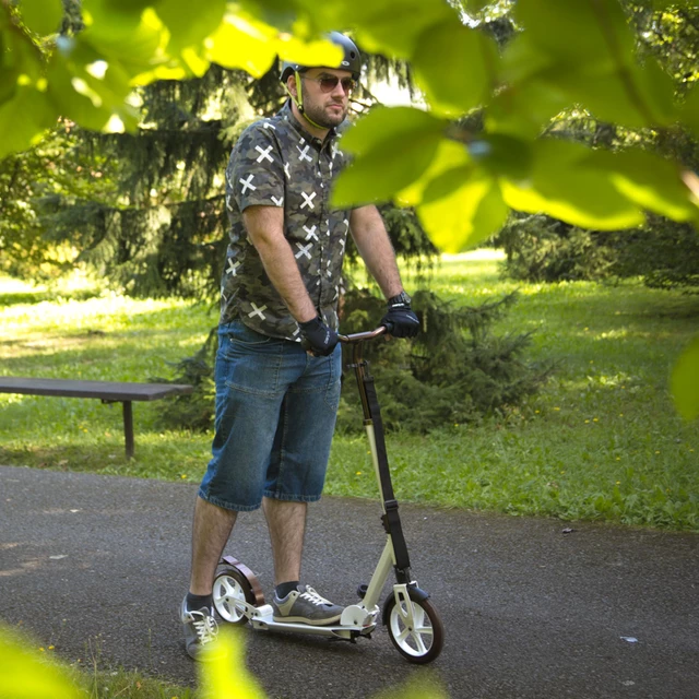 Hulajnoga miejska WORKER Nuvola ∙ amortyzacja ∙ koła 230/200 mm ∙ nośność 100 kg ∙ regulowana kierownica