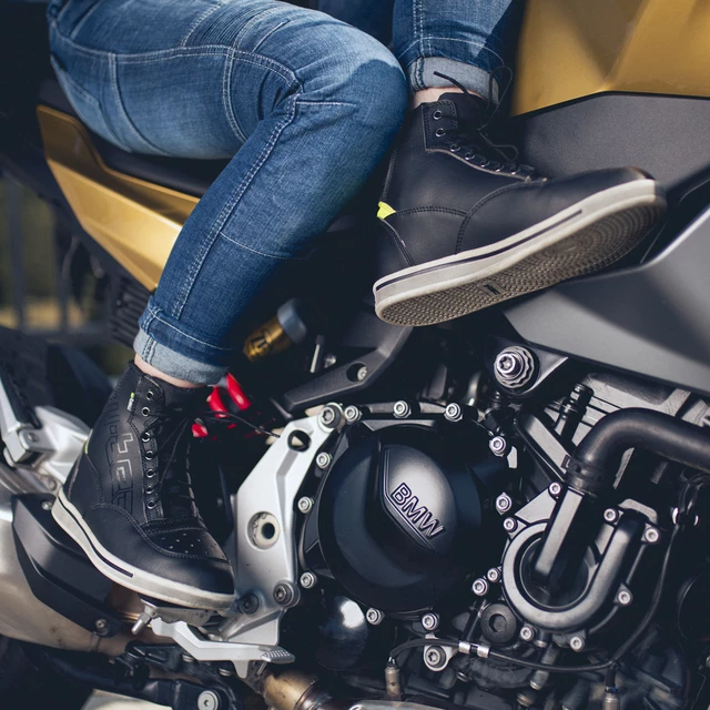Buty motocyklowe W-TEC Culabus - Czarny-fluo