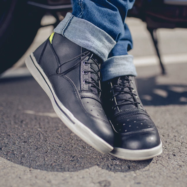 Buty motocyklowe W-TEC Culabus - Czarny-fluo