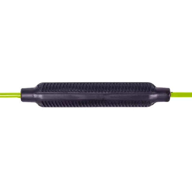 Drążek drgający (Flexi-Bar Easy) inSPORTline ∙ 160 cm ∙ włókno szklane ∙ niska trudność ∙ wzmacnia plecy, brzuch, mięśnie - Czarny