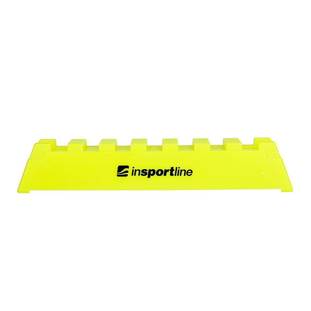 Przeszkoda sportowa / treningowa inSPORTline Rectangle ∙ żółta ∙ do slalomu ∙ nośność słupków 25 mm - Czerwony - Żółty