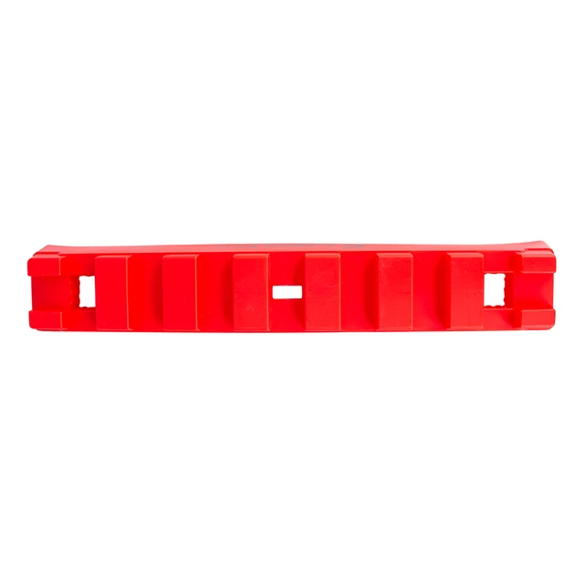 Przeszkoda sportowa / treningowa inSPORTline Rectangle ∙ żółta ∙ do slalomu ∙ nośność słupków 25 mm - Czerwony