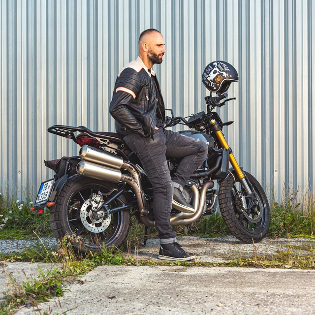 Buty motocyklowe W-TEC Culabus - Czarny-fluo