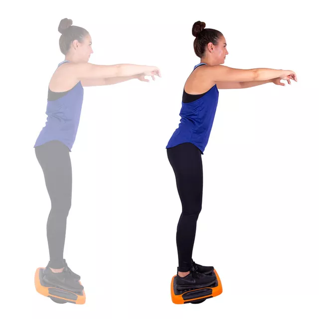 Wielofunkcyjny step do aerobiku inSPORTline Multifun ∙ z platformą balansu ∙ 3,6 kg ∙ antypoślizgowy ∙ stabilne nóżki ∙ nośność 200 kg