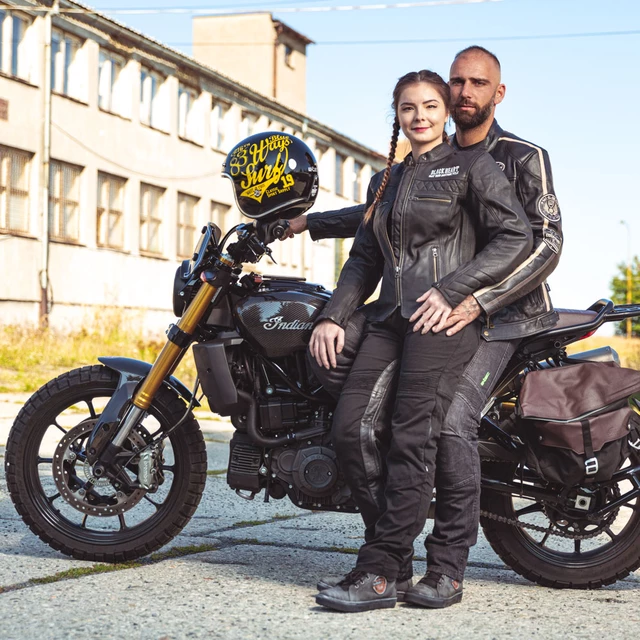 Kask motocyklowy otwarty W-TEC Café Racer - 3 sposoby surfowania w kolorze brązowym