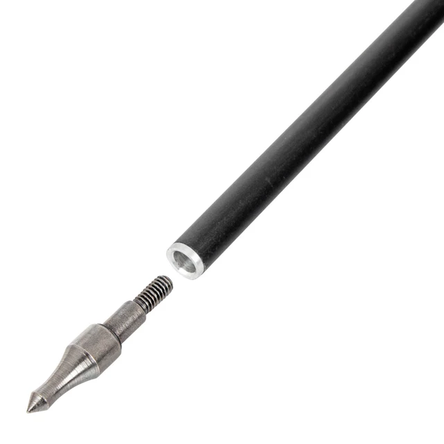 Strzały łucznicze inSPORTline Adamson ∙ 5 szt. ∙ średnica 7,5 mm ∙ spine 500 ∙ wkręcany grot ∙ do łuków refleksyjnych