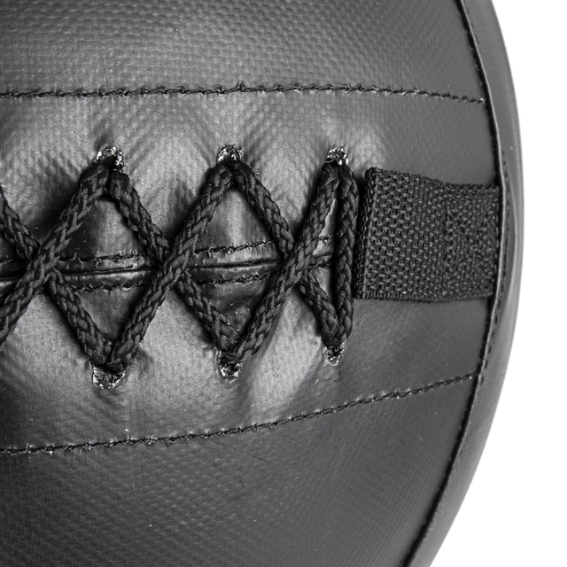 Piłka lekarska inSPORTline Walbal SE 20 kg ∙ możliwość mocowania gum / lin ∙ podwójne szycie ∙ wytrzymała powłoka PVC ∙ BLACK EDITION