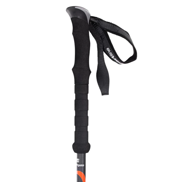 Kijki trekkingowe inSPORTline Montgato ∙ aluminiowe ∙ regulacja 110-140 cm ∙ 590 g/para ∙ 3 sekcje ∙ pianka EVA ∙ grot stalowy