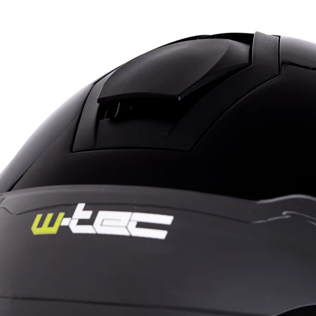 Kask motocyklowy otwarty W-TEC V586 NV z blendą - Czarny