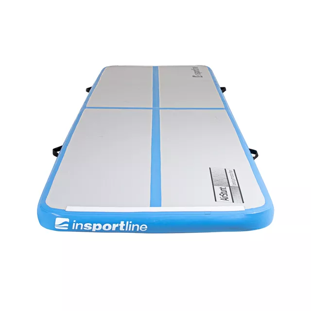 Ścieżka akrobatyczna do ćwiczeń Airtrack inSPORTline Airstunt 400x100x10 cm ∙ nośność 650 kg ∙ wodoodporna ∙ pokrowiec w zestawie