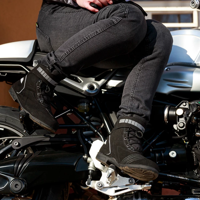 Buty motocyklowe W-TEC Sixtreet - Czarno-szary