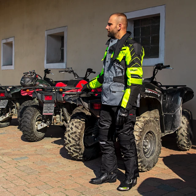 Rękawice motocyklowe W-TEC Heisman - Czarny