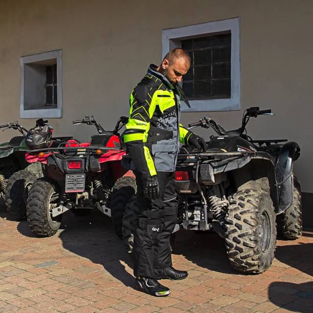Rękawice motocyklowe W-TEC Heisman - Czarny