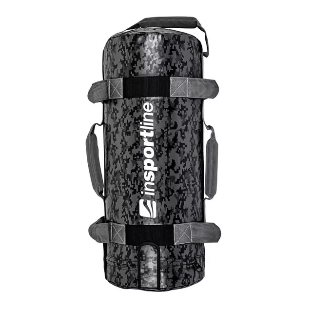 Worek treningowy / torba do ćwiczeń z uchwytami inSPORTline FitBag Camu 5 kg ∙ 7 uchwytów ∙ trening funkcjonalny ∙ cross-training
