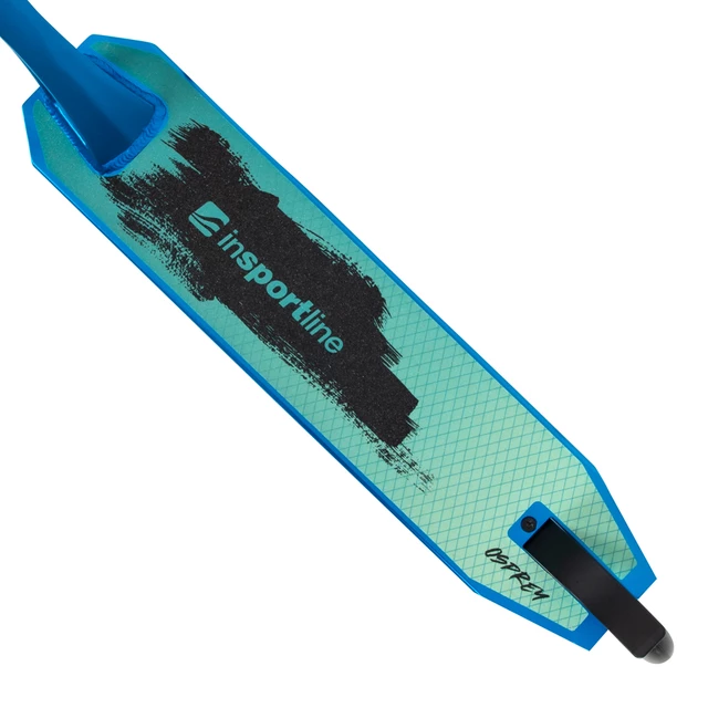 Hulajnoga wyczynowa freestyle inSPORTline Osprey ∙ koła 110 mm ∙ waga 3,8 kg ∙ nośność 100 kg ∙ deck aluminiowy 51,5 cm