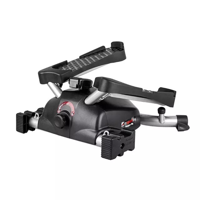 Duży stepper skrętny z linkami inSPORTline Big ∙ regulowane obciążenie ∙ nośność 100 kg ∙ wyświetlacz LCD ∙ cichy