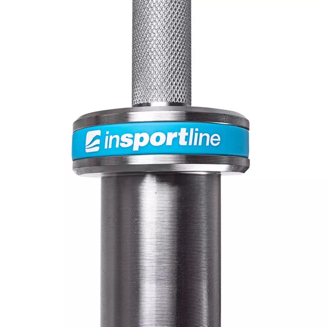 Gryf olimpijski z łożyskami inSPORTline OB-86 WH6 ∙ 201 cm ∙ średnica 50 mm ∙ waga 15 kg ∙ udźwig 450 kg