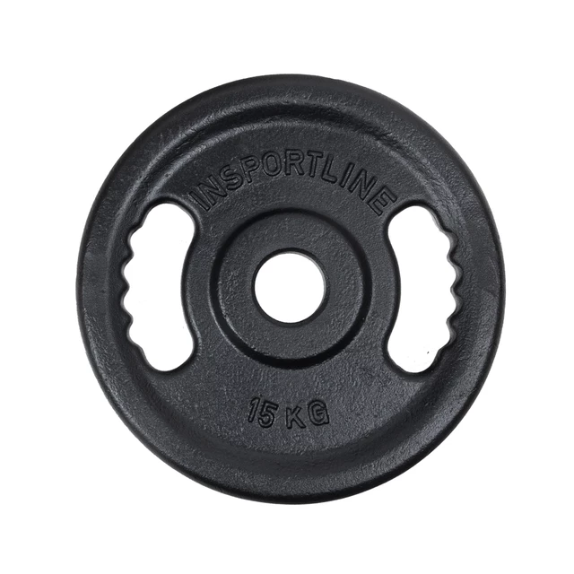 Żeliwne obciążenia olimpijskie inSPORTline Castblack OL 50 mm 2-20 kg ∙ żeliwo ∙ uchwyty ergonomiczne
