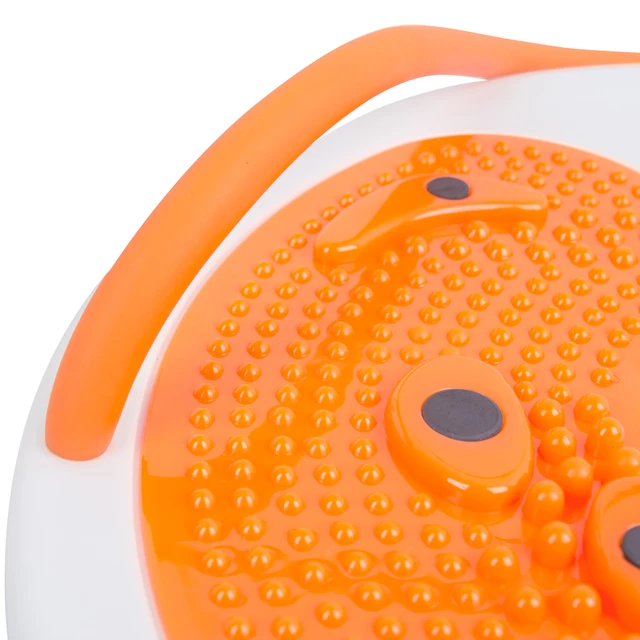 Twister obrotowy inSPORTline Twist Digital ∙ licznik LCD ∙ 2 ekspandery ∙ punkty magnetyczne ∙ średnica 28 cm ∙ nośność 90 kg