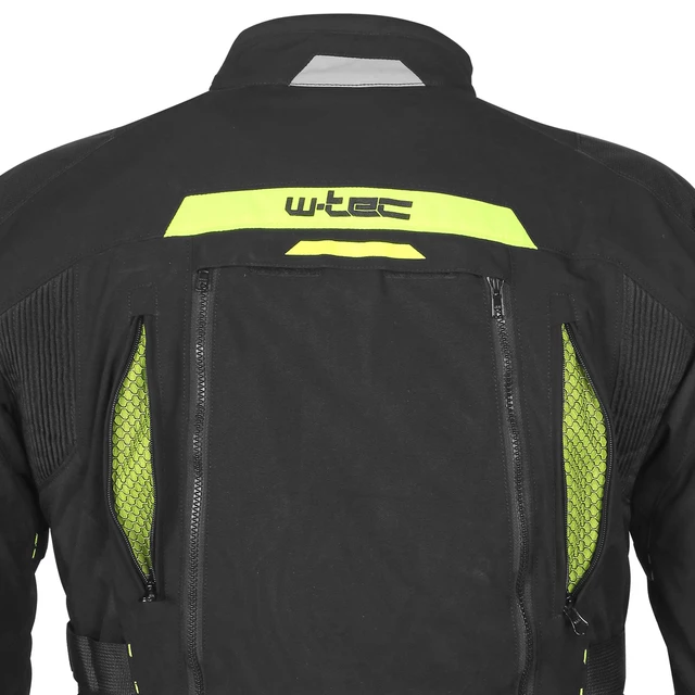 Męska kurtka motocyklowa W-TEC Aircross - Czarno-szary