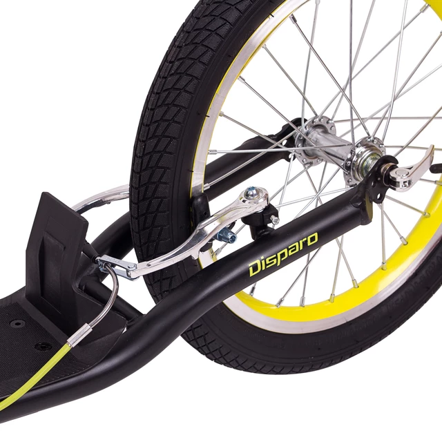 Hulajnoga inSPORTline Disparo V-Brake 20/16" ∙ pompowane koła ∙ hamulce v-brake ∙ nośność 100 kg ∙ regulowana kierownica 92-99 cm