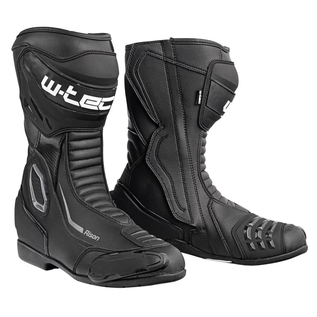 Buty motocyklowe W-TEC Rison - Czarny - Czarny