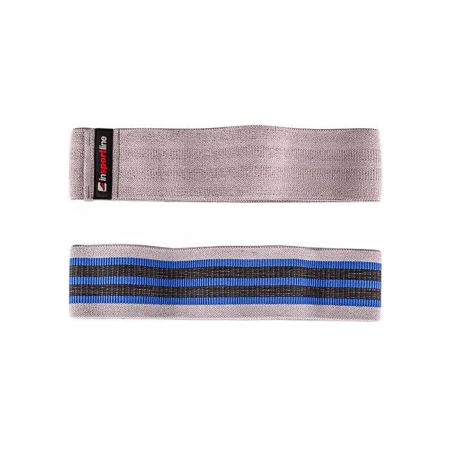 Opaska / ekspander tekstylny inSPORTline Lopr 76 cm ∙ 21 kg opór ∙ antypoślizgowa ∙ idealna do treningu nóg