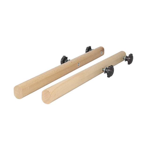 Drabinka gimnastyczna inSPORTline Dremar 250×90 cm ∙ 14 szczebli ∙ nośność 130 kg ∙ drewno bukowe ∙ drążek ∙ poręcze