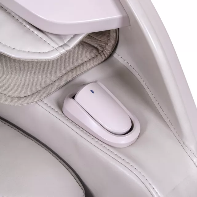 Fotel masujący inSPORTline Balsadena ∙ masaż 4D, powietrzny ∙ ogrzewanie ∙ Bluetooth ∙ Zero Gravity ∙ Zero Space - Beżowy