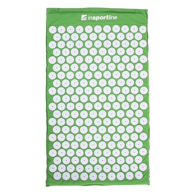 Mata do akupresury inSPORTline AKU-500 ∙ 75×44 cm ∙ 210 płytek ∙ 8820 kolców ∙ relaksująca - Czarny