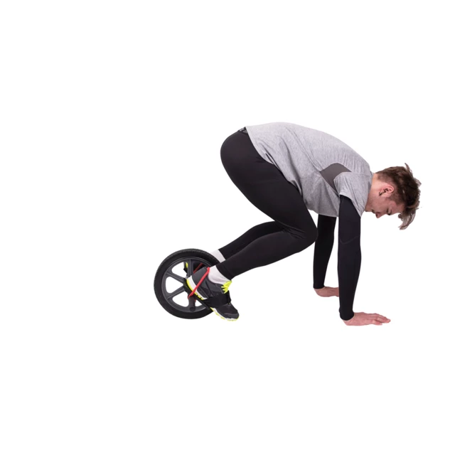 Wałek / roller do brzuszków Ab Roller inSPORTline AR1000 ∙ 35 cm ∙ wytrzymałość 110 kg ∙ antypoślizgowa powierzchnia