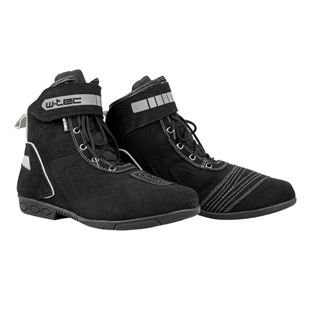Buty motocyklowe W-TEC Sixtreet - Czarno-szary - Czarno-szary