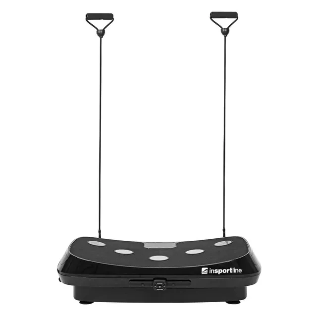 Platforma wibracyjna z linkami inSPORTline Julisa ∙ wibracje 3D ∙ 3 silniki ∙ moc 440 W ∙ 60 poziomów drgań ∙ antypoślizgowa podstawa