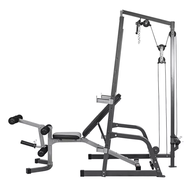 Wielofunkcyjny stojak + atlas z ławką inSPORTline Power Rack PW60 ∙ konstrukcja stalowa ∙ zestaw domowy