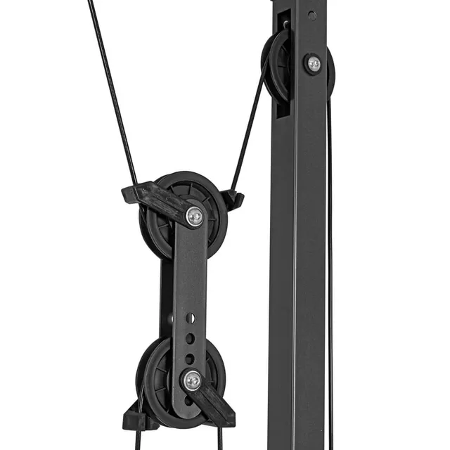 Wielofunkcyjny stojak + atlas z ławką inSPORTline Power Rack PW60 ∙ konstrukcja stalowa ∙ zestaw domowy